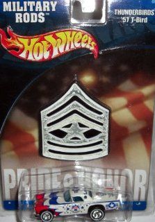 Hot Wheels Military Rods Thunderbirds '57 T Bird Toys & Games