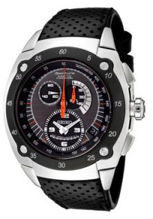 Seiko SNL043P2  Watches,Mens Sportura Kinetic Chronograph Black Leather, Chronograph Seiko Kinetic Watches