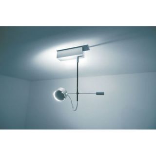 Absolut Lighting Absolut Ceiling Light 457WD Finish Chrome Glossy