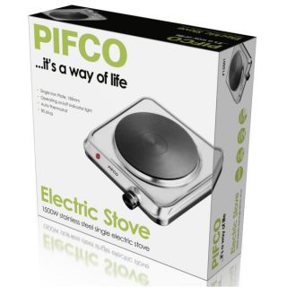 Pifco Stainless Steel Single Boiling Ring      Homeware