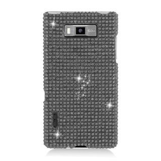 LG Splendor US730 Bling Gem Jeweled Jewel Crystal Diamond Cover Case Cell Phones & Accessories