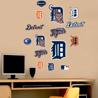 Fathead Fathead Jr. Detroit Tigers Logosheet Wall Decals Multi Size Medium