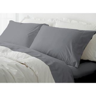 Blue Ridge Home Fashions Inc Hotel Peninsula Microfiber Wrinkle Resistant Sheet Set Grey Size King