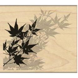 Penny Black Mounted Rubber Stamp 3.5 X4   Japanese Maple