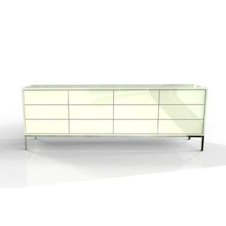 Industrya Circa 4 Storage Credenza C4.3333 Finish White / White