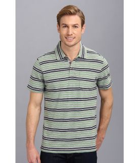 The North Face S/S Mossbrae Polo Mens Short Sleeve Knit (Green)