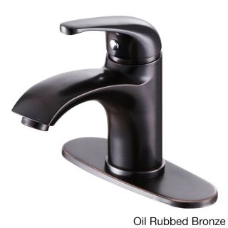 Elite Luxury Short Single handle Bathroom Faucet And Cover Deck Plate