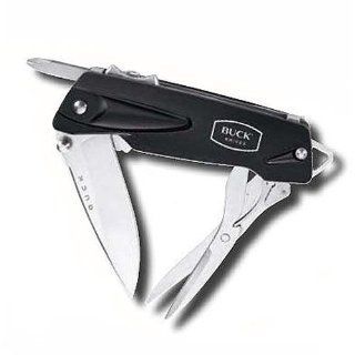 Buck 735 X Tract Essential One Handed Operating Streamlined Multi Tool (Black)  Folding Camping Knives  Sports & Outdoors