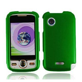 For Metropcs Huawei M735 Accessory   Green Hard Case Protector Cover Cell Phones & Accessories