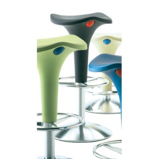 Rexite Zanzibar Bar Stool with Gas Lift Adjustable Height 2210 Seat Color Black