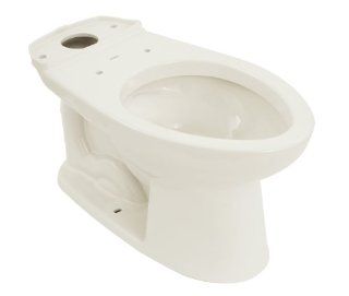 TOTO C744E 01 Drake Elongated Bowl, Cotton White   Toilet Bowls  