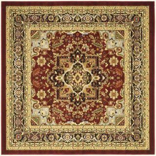 Safavieh Lyndhurst 6 ft x 6 ft Square Red Transitional Area Rug