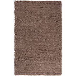 Surya Carpet, Inc. Hand woven New Zealand Felted Wool Plush Shag Area Rug (9 X 12) Ivory Size 9 x 12