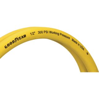 Goodyear Rubber Air Hose — 1/2in. x 100ft., 300 PSI, Model# 46566  Air Hoses   Reels