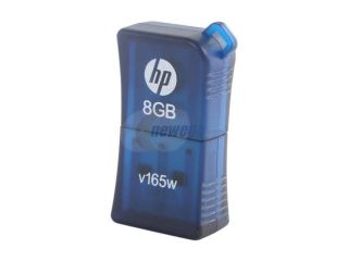 HP V165w 8GB USB 2.0 Flash Drive Model P FD8GBHP165 EF