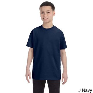Fruit Of The Loom Fruit Of The Loom Youth 50/50 Blend Best T shirt Navy Size L (14 16)