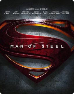 Man of Steel 3D   Limited Edition Steelbook (Includes 2D Version and UltraViolet Copy)      Blu ray