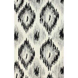 Nuloom Flatweave Wool/ Viscose Ikat Rug (5 X 8)