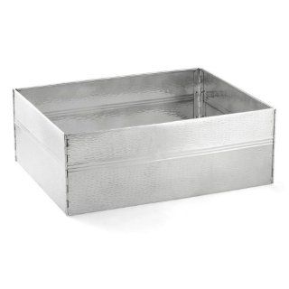 Tablecraft RS1537 22" Stainless Steel Designer Tote Box Frame Kitchen & Dining