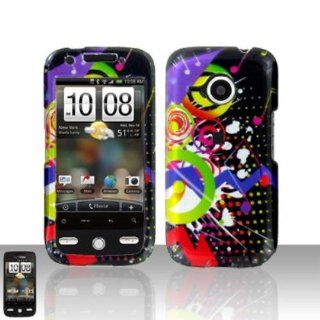 Colorful Music Design for HTC HTC Droid Eris S6200 Cell Phones & Accessories