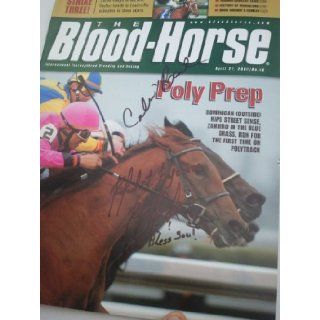 The Blood Horse, April 21, 2007, Signed by Calvin Borel and Rafael Bejarano Blood Horse Magazine Books