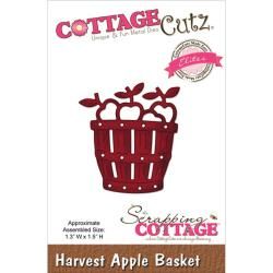 Cottagecutz Elites Die 1.3 X1.5   Harvest Apple Basket