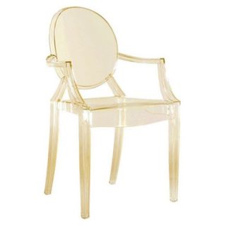 Kartell Louis Ghost Chair 4852 Finish Transparent Straw Yellow