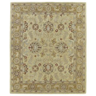 Hand tufted Joaquin Camel Agra Wool Rug (9 X 12)