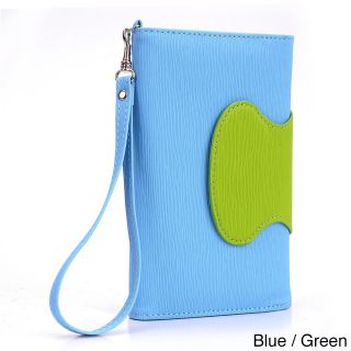 Kroo Circle Wallet With Wristlet For 6 Smartphones