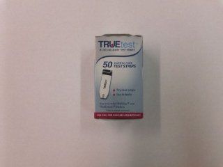 TRUEtest Glucose Test Strips 50/bx Health & Personal Care