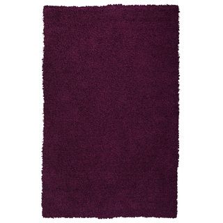 Sands Goa Purple Super Thick Shag Area Rug (89 X 12)