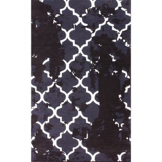 Nuloom Handmade Abstract Moroccan Lattice Trellis Vintage style Rug (5 X 8)