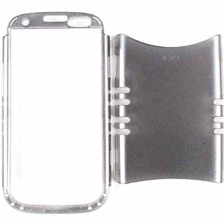 Cell Armor I747 RSNAP S010 JG Rocker Series Snap On Case for Samsung Galaxy S3   Retail Packaging   Crystal Solid Smoke Cell Phones & Accessories