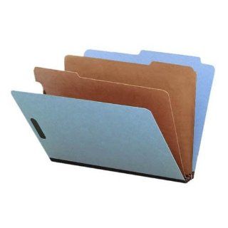 NAT01897   Recycled Folder, Legal, 2 Partitions, Blue