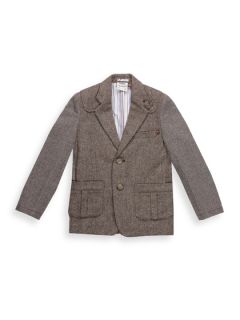 Herringbone Mix Blazer by Fore Axel and Hudson