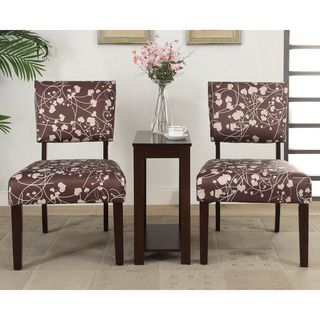 Alexis Hartz 3 piece Accent Chairs And Side Table Set