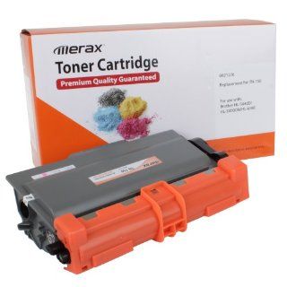 Merax Compatible Brother TN750 High Yield Black Toner Cartridge for Brother DCP 8110DN, DCP 8150DN, DCP 8155DN, HL 5450DN, HL 5470DW, HL 5470DWT, HL 6180DW, HL 6180DWT, MFC 8510DN, MFC 8710DW, MFC 8910DW, MFC 8950DW, MFC 8950DWT Printers  color Black Elec