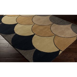 Hand tufted Gregory Curves Wool Area Rug (8 X 10)