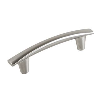 Contemporary 5 1/4 Inch Round Arch Design Stainless Steel Finish Cabinet Bar Pull Handle (case Of 5)