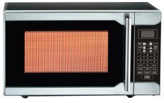 RCA RMW768 0.7 Cu Ft Stainless Design Microwave Countertop Microwave Ovens Kitchen & Dining