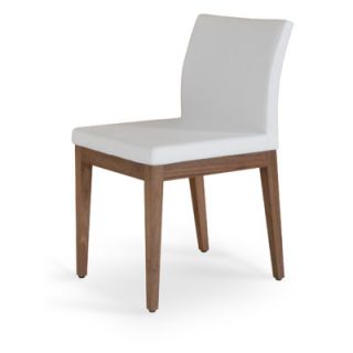 sohoConcept Aria Flat Side Chair BASE 100  ARIFLAT SEAT 225 ARI Upholstery