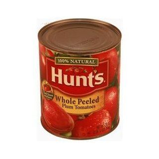 HUNTS Whole Peeled (Plum Tomatoes) 28oz 3pack  Tomatoes Produce  Grocery & Gourmet Food