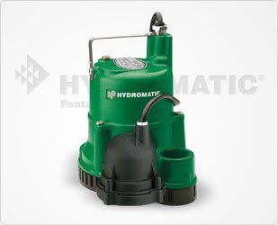 Hydromatic SD33A1 Submersible Sump/Effluent Pump, 10' Power Cord    