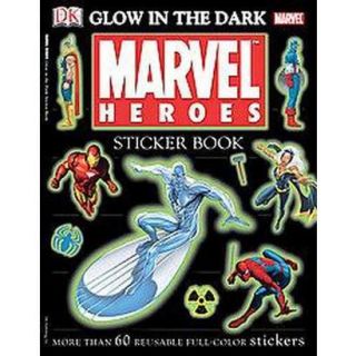 Marvel Heroes Glow In The Dark Sticker Book (Pap