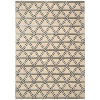Kathy Ireland Home Hollywood Shimmer Bisque Area Rug (53 X 75)
