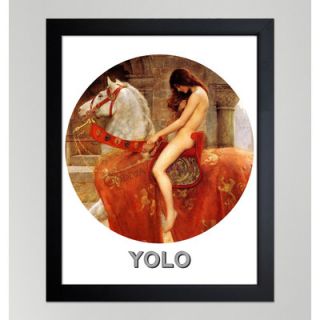 Oliver Gal Yolo Framed Graphic Art 10240 Size 16 x 20