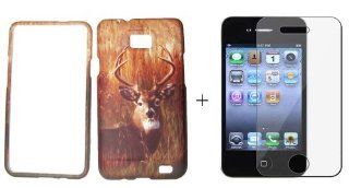 Samsung Galaxy s2 / sii sgh i777 Camouflage Camo Hunting Deer case cover ( FREE Anti Glare Screen Protector ) Cell Phones & Accessories
