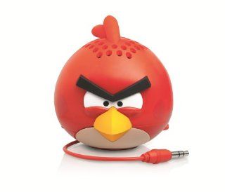 Gear4 Angry Birds Classic Mini Speaker, Red Bird (PG778G)   Players & Accessories