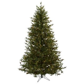 Classic Pine   Pinecone 7.5 foot Christmas Tree