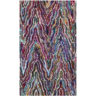 Safavieh Handmade Nantucket Multicolored Cotton Rug (23 X 39)